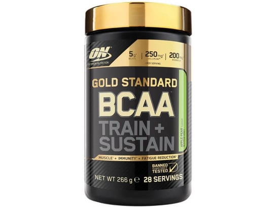 Optimum, Suplement aminokwasowy, Gold Standard BCAA, 266 g, gruszkowo-jabłkowy Optimum Nutrition