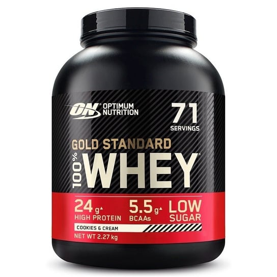 Optimum, Whey Gold Standard, 2270 g, ciasteczko Optimum Nutrition