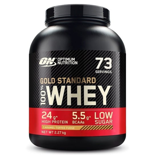 Optimum, Whey Gold Standard, 2270 g, karmel+toffi Optimum Nutrition
