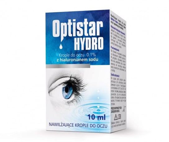 Optistar Hydro 0.1%, krople do oczu, 10 ml Stericon Pharma