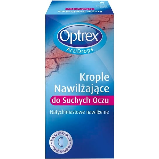 Optrex, ActiDrops, krople nawilżające do suchych oczu, 10 ml Optrex