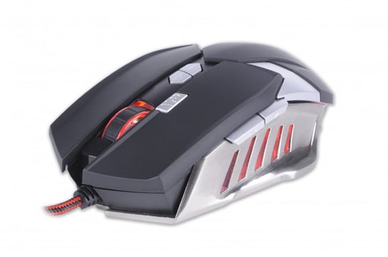 Optyczna metalowa podświetlana mysz dla graczy REBELTEC DESTROYER 4000 dpi Rebeltec