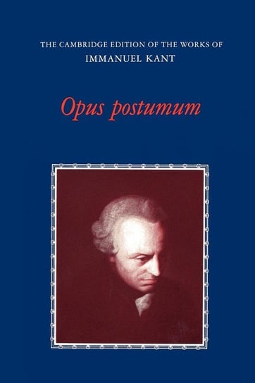 Opus Postumum Kant Immanuel