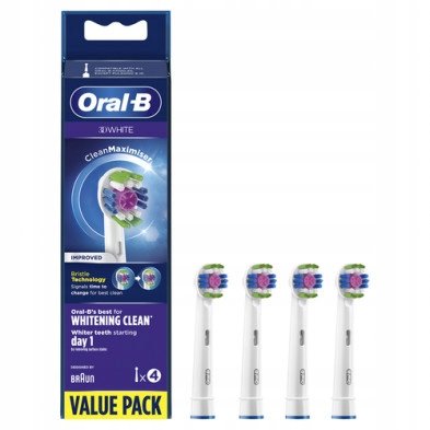 Oral-B 3D White koncówki do szczoteczki 4 szt. Oral-B