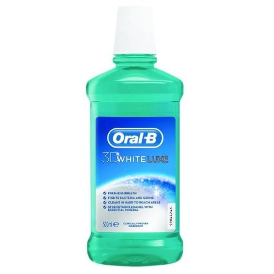 Oral-B, 3D White Luxe, płyn do płukania jamy ustnej, 500 ml Oral-B