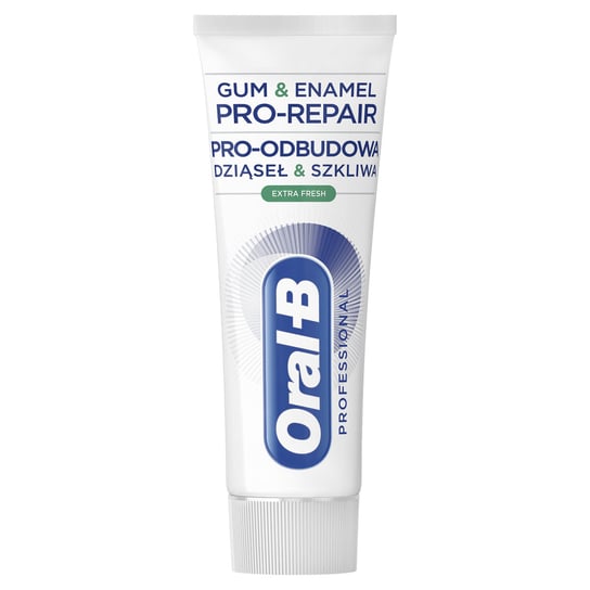 Oral-B Gum & Enamel Pro-Repair Extra Fresh, Pro-Odbudowa dziąseł & szkliwa Doskonałe Odświeżenie, pasta do zębów 75 ml Oral-B