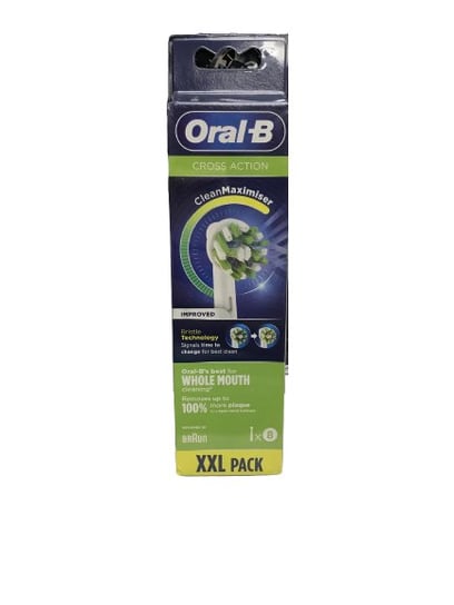 Oral-B, Końcówka do szczoteczki, Oral-B Cross Action, 8 szt. Oral-B