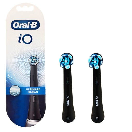 Oral-B, Końcówka do szczoteczki, Oral-B Io Black Ultimate Clean, 2 szt. Oral-B