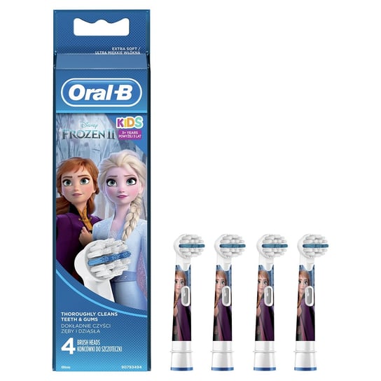 Oral-B, Końcówka do szczoteczki, Oral-B Kids Frozen II EB10, 4 szt. Oral-B