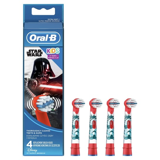 Oral-B, Końcówka do szczoteczki, Oral-B Kids Star Wars EB10, 4 szt. Oral-B