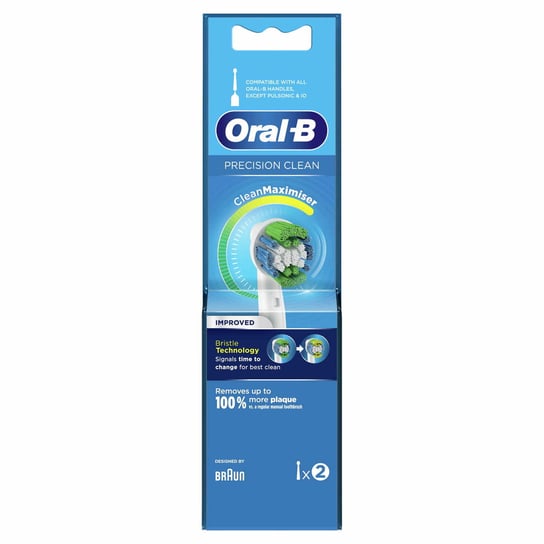 Oral-B, Końcówka do szczoteczki, Oral-B Precision Clean, 2 szt. Oral-B