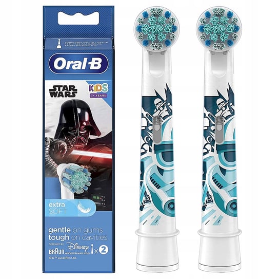 Oral-B, Końcówka do szczoteczki, Oral-B Star Wars dla dzieci, 2 szt. Oral-B