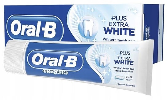 Oral-B, Pasta Do Zębów Plus Extra White, Mięta, 75ml Oral-B