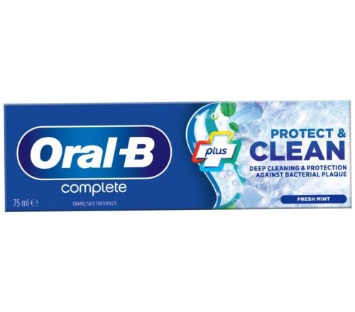 Oral-B, Pasta Do Zębów, Plus Mouth Wash, Mięta, 75ml Oral-B
