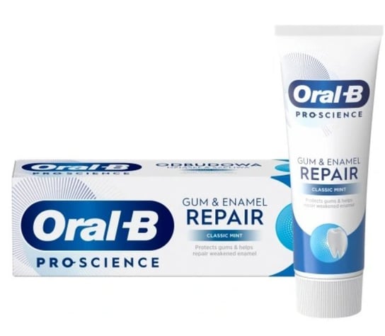 Oral-B, Pasta do zębów Pro-Science Advanced Gum Enamel Repair, 75 ml Oral-B