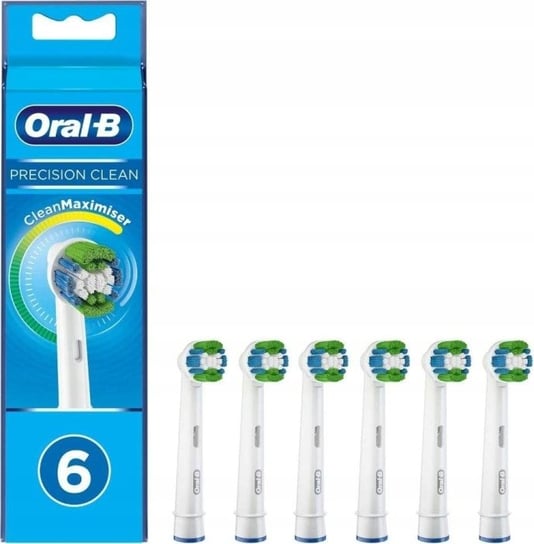 ORAL-B PRECISION CLEAN ORYGINALNE KOŃCÓWKI 6szt Oral-B