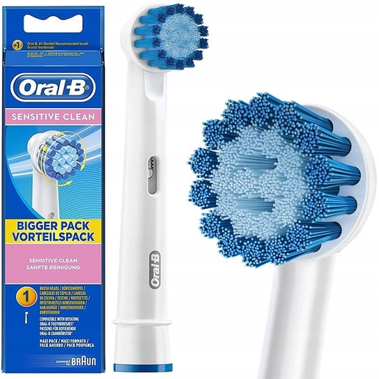 Oral-B Sensitive Clean 100% Oryginalna Końcówka Oral-B