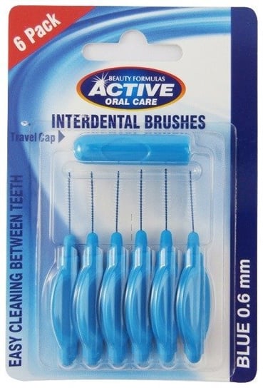 Oral Care, Interdental Brushes czyściki do przestrzeni międzyzębowych 0.60mm 6szt. Oral