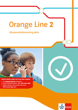 Orange Line 2. Klassenarbeitstraining aktiv mit Multimedia-CD. Klasse 6 Klett Ernst /Schulbuch, Klett
