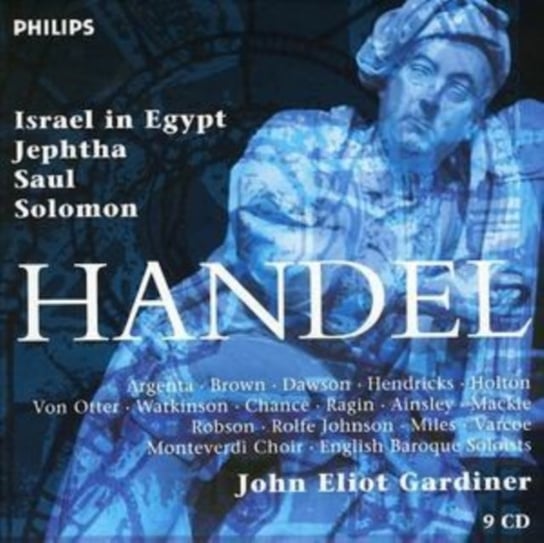 Oratorio: Israel in Egypt, Jephtha, Saul, Solomon (Box Set) Gardiner John Eliot