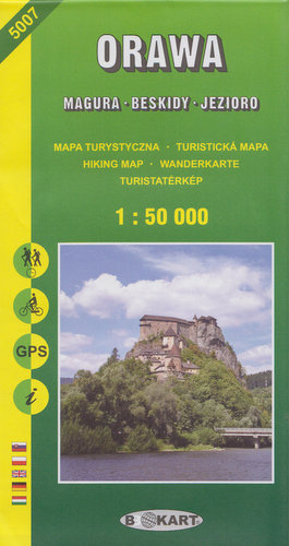 Orawa. Mapa 1:50 000 Opracowanie zbiorowe