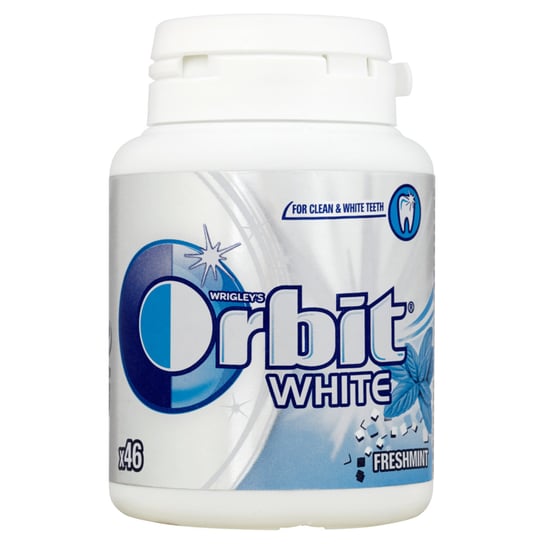 Orbit white freshmint guma do żucia 46 drażetek Orbit
