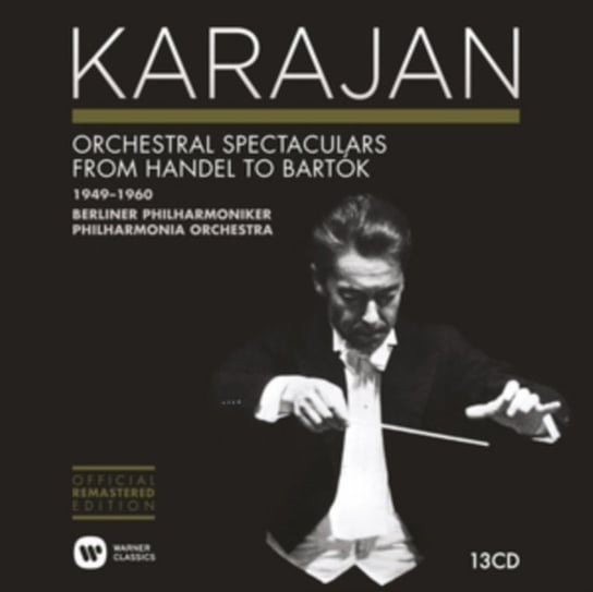 Orchestral Spectaculars From Handel To Bartok (1949-1960) Von Karajan Herbert