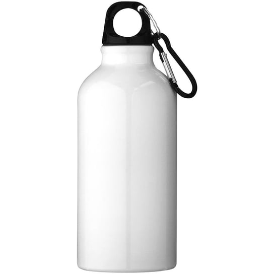 Oregon butelka na wodę z karabińczykiem wykonana z aluminium z recyklingu z certyfikatem RCS o pojemności 400 ml Inna marka
