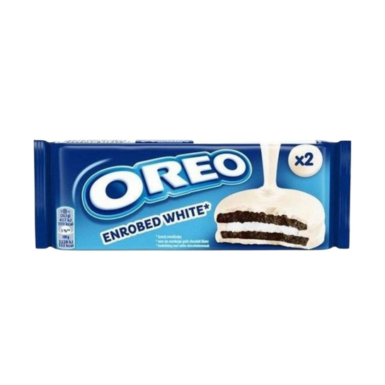 Oreo Ciasteczka Enrobed Cookies White Kakaowe Z Kremem Waniliowym 41G ...
