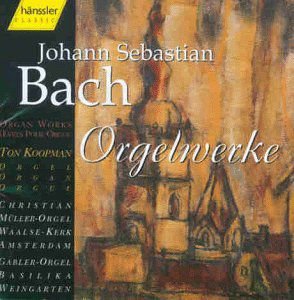 Organ Works Bach Jan Sebastian