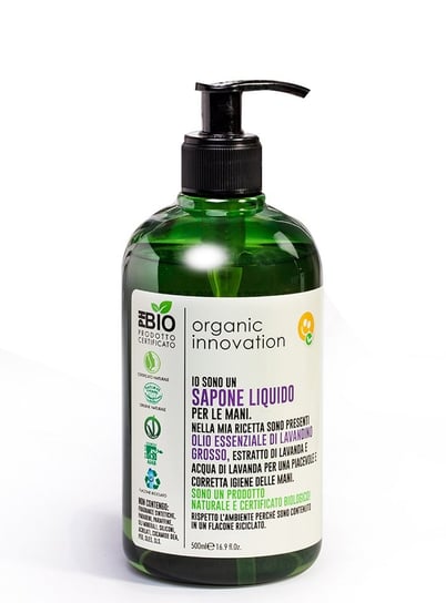 Organic Innovation, naturalne mydło w płynie lawenda, 500 ml Organic Innovation