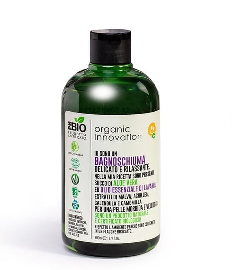 Organic Innovation Naturalny aloesowy Żel pod prysznic lawenda 500ml Organic Innovation