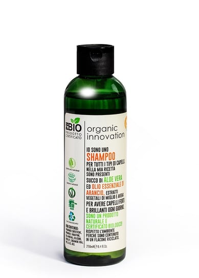 Organic Innovation, Proso i Owies, naturalny szampon wzmacniający, 250 ml Organic Innovation