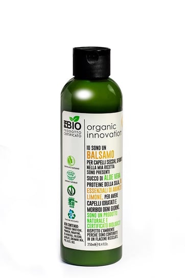 Organic Innovation, Proteiny Soi, naturalna odżywka nawilżająco-regenerująca, 250 ml Organic Innovation