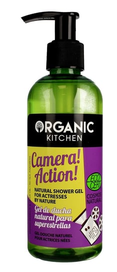 Organic Kitchen, żel pod prysznic odświeżający "Kamera! Akcja!", 260 ml Organic Kitchen