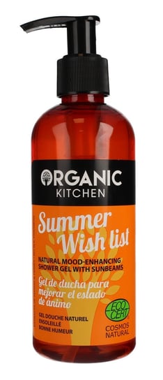 Organic Kitchen, żel pod prysznic relaksujący "Letnia Lista Życzeń", 260 ml Organic Kitchen