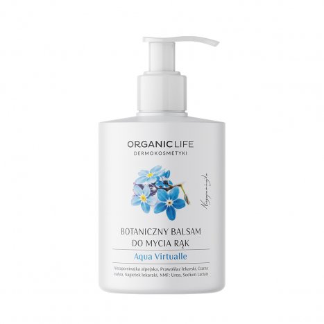 Organic Life, Aqua Virtualle, nawilżający balsam do mycia rąk, 300 g Organic Life
