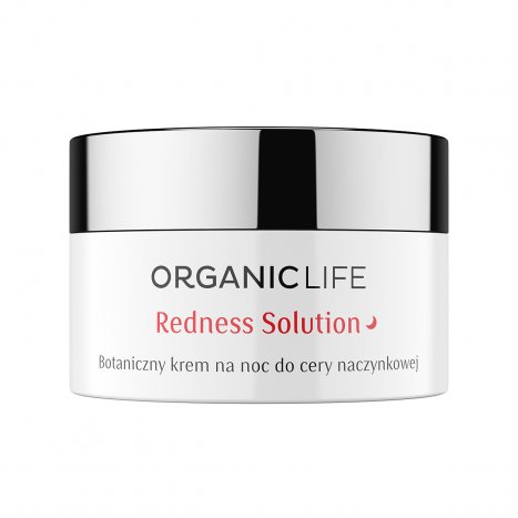 Organic Life, Redness Solution, krem na noc cera naczynkowa, 50 g Organic Life
