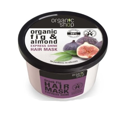 Organic Shop, maska do włosów z wyciągów organicznych z fig i migdałów, 250 ml Organic Shop