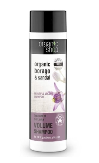 Organic Shop, szampon do włosów Eco Skarby Sri Lanki, 280 ml Organic Shop