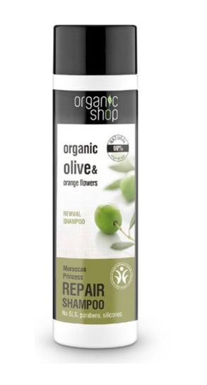 Organic Shop, szampon do włosów regenerujący Księżniczka Maroko, 280 ml Organic Shop