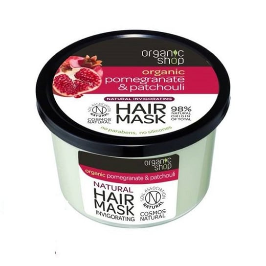 Organic Shop, Tantalising, maska do włosów Granat & Paczula, 250 ml Organic Shop