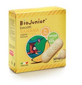 ORGANICZNE BATONIKI BANANOWE DLA DZIECI BIO JUNIOR GERIMNAL 100G Inna marka