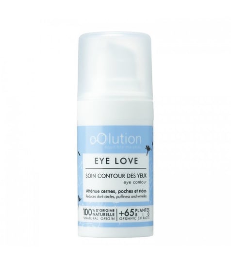 Organiczny krem do pielęgnacji skóry wokół oczu, Eye Love, 15 ml, oOlution oOlution