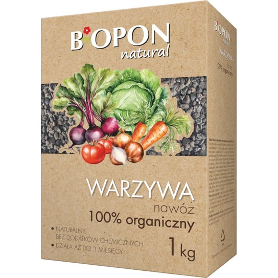 Organiczny nawóz do warzyw BIOPON 1KG Biopon