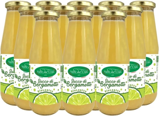 Organiczny Włoski Sok z Kalabryjskiej Bergamotki (12 butelek po 720 ml) Inna marka