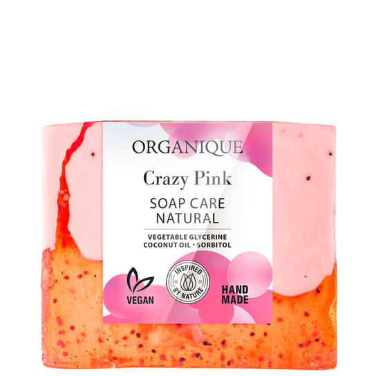Organique, Crazy Pink, Naturalne Mydło Pielęgnujące, 100 G ORGANIQUE