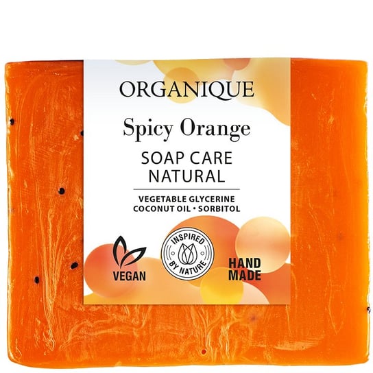 Organique, Mydło W Kostce Spicy Orange, 100g ORGANIQUE