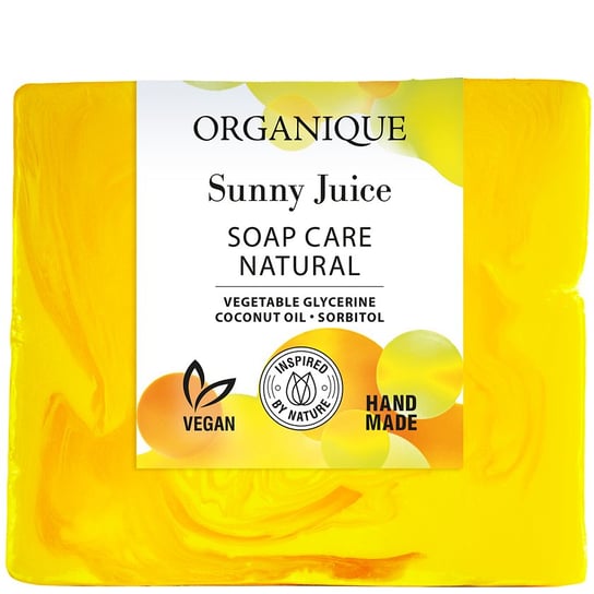 Organique, Mydło W Kostce Sunny Juice, 100g ORGANIQUE