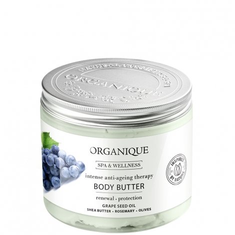 Organique, przeciwstarzeniowe masło do ciała Intense Anti-Ageing/Grape ORGANIQUE